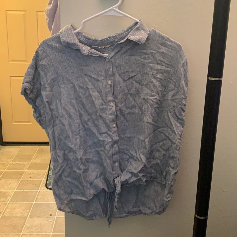 Denim top